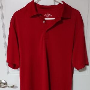Champion Men's Bold Red Polo